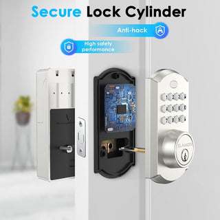 ELAMOR M19 WiFi Smart Lock Keyless Entry Door Lock - ELAMOR